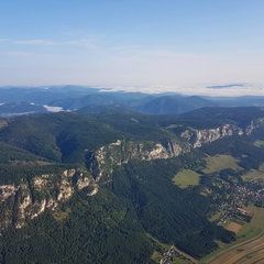 Verortung via Georeferenzierung der Kamera: Aufgenommen in der Nähe von Gemeinde Höflein an der Hohen Wand, Österreich in 1600 Meter